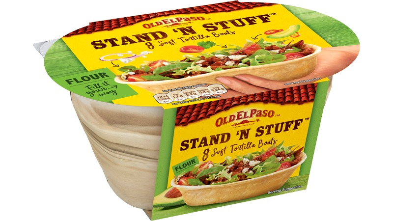 8 Soft Tortilla Boats Flour Sns