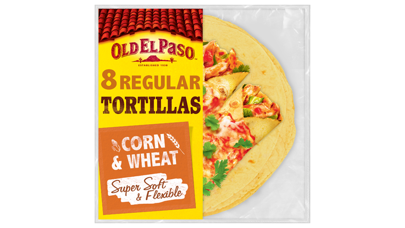 super soft flexible corn wheat eight regular tortillas 