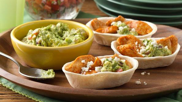 Mini Chicken and Guacamole