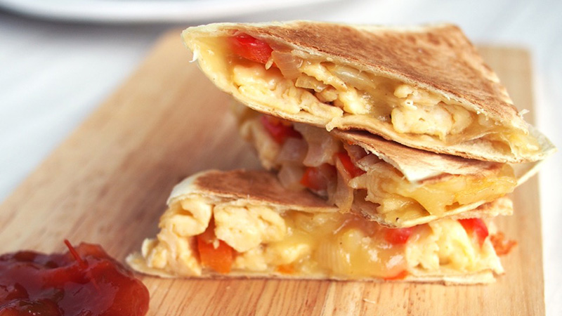 breakfast quesadilla