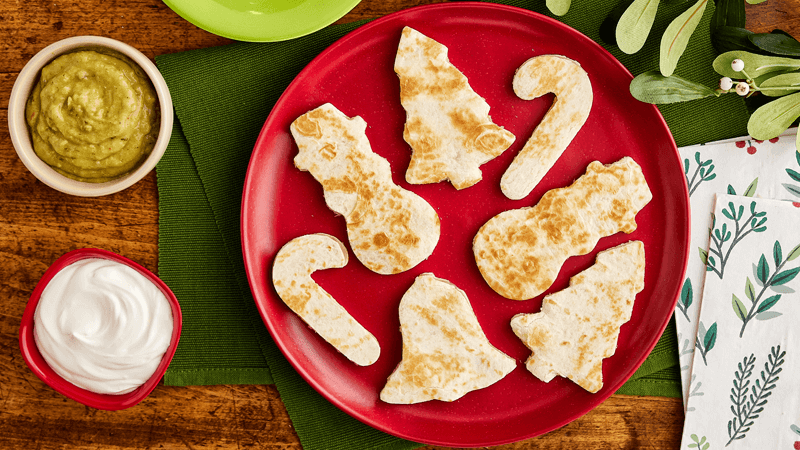 Christmas Quesadilla Cut Outs